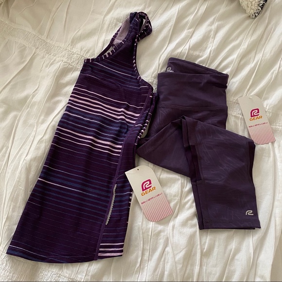 Workout Outfit - Tank & Capris - Picture 1 of 7